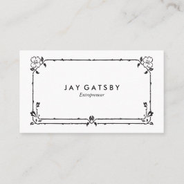 Klassikerart déco/art nouveau visitkort