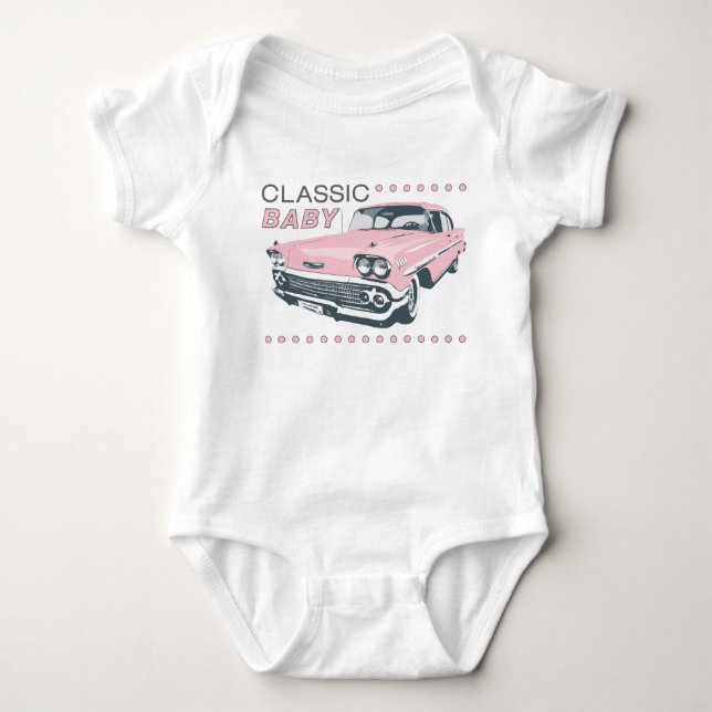 Klassikerbabyrosor T-shirt (Framsida)