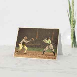 Klassikerbaseballhälsningar Kort