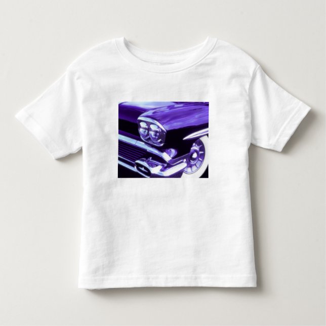 Klassikerbil: Chevrolet 1958 T-shirt (Framsida)