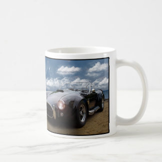 Klassikerbil för en klassikerpappa kaffemugg