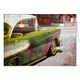 Klassikerbil Hälsningskort