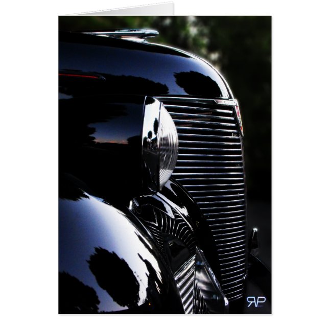 Klassikerbil Hälsningskort (Framsidan)