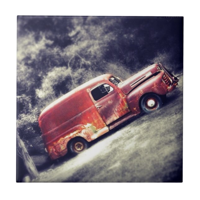 Klassikerbil Kakelplatta (Framsidan)