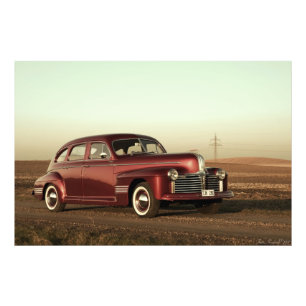 Klassikerbil: Pontiac Streamliner '41 Fototryck