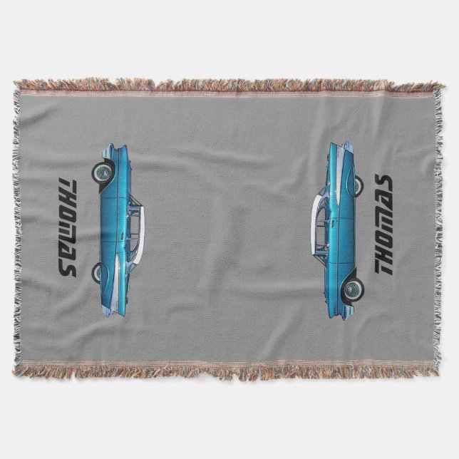 KlassikerbilChevy BelAire beställnings- filt 1957 (Framsidan)