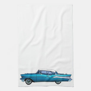 KlassikerbilChevy BelAire kökshandduk 1957