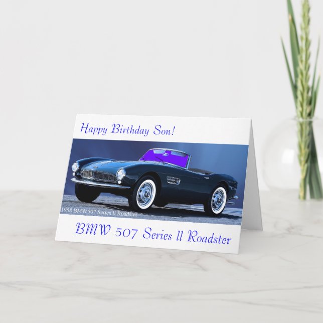 Klassikerbilvykort Kort (Framsida)