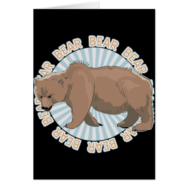 Klassikerbjörn Hälsningskort (Framsidan)