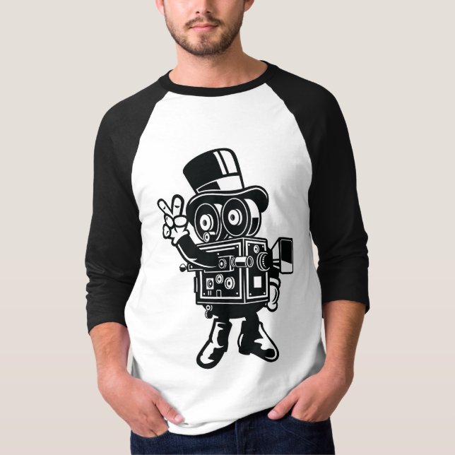 KlassikerCameraman Tee Shirt (Framsida)