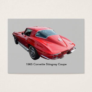 KlassikerCorvette Coupe Visitkort