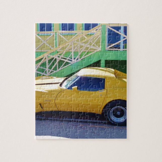 KlassikerCorvette Stingray. Pussel (Vertikal)