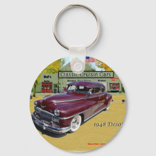 KlassikerCruisin bilar Desoto 1948 Nyckelring