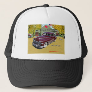 KlassikerCruisin bilar Desoto 1948 Truckerkeps
