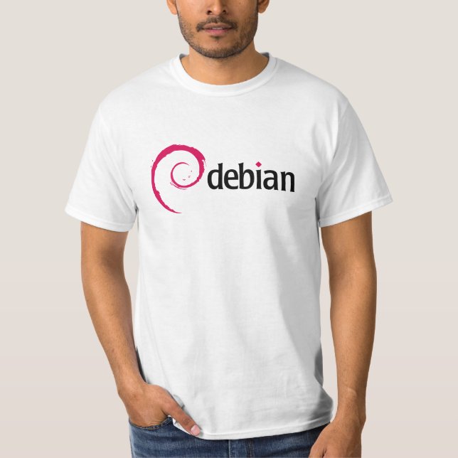 KlassikerDebian utslagsplats T Shirt (Framsida)