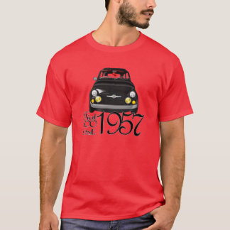 KlassikerFiat 500 t-skjorta Tee