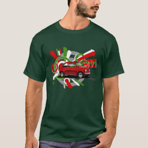 KlassikerFiat 500 T-tröja T-shirt