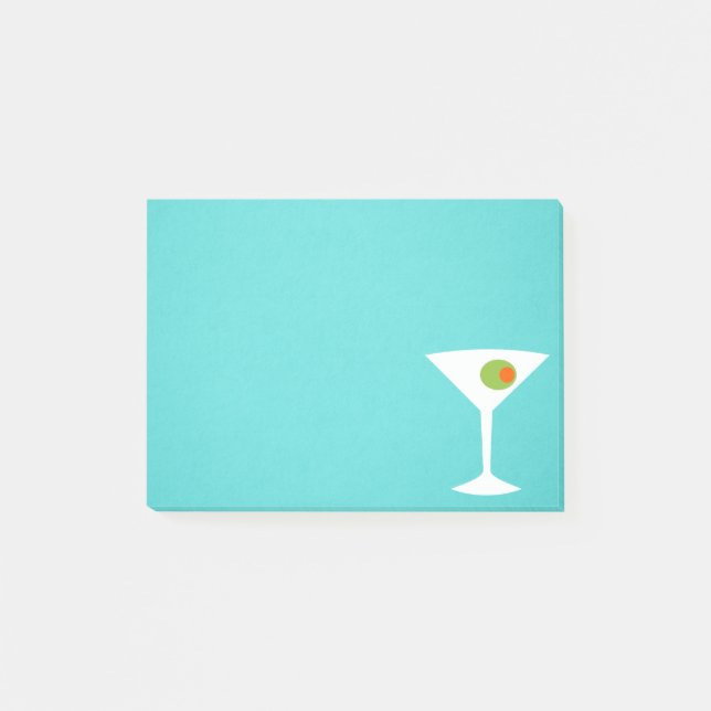 Klassikerfilmen Martini postar det noterar Post-it Block (Framsida)