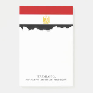 Klassikerflagga av egyptenen post-it block