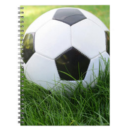 Klassikerfotbollboll Anteckningsbok Med Spiral