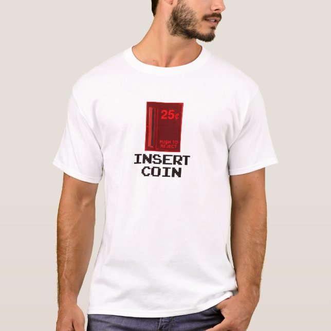 Klassikergameren - sätt in myntar tee shirt (Framsida)
