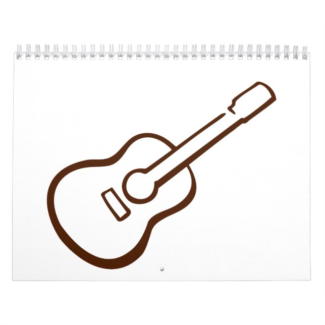 Klassikergitarr Kalender (Omslag)
