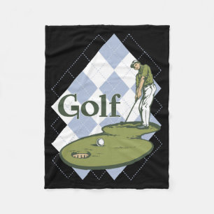 KlassikerGolf Fleecefilt