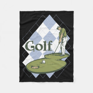 KlassikerGolf Fleecefilt
