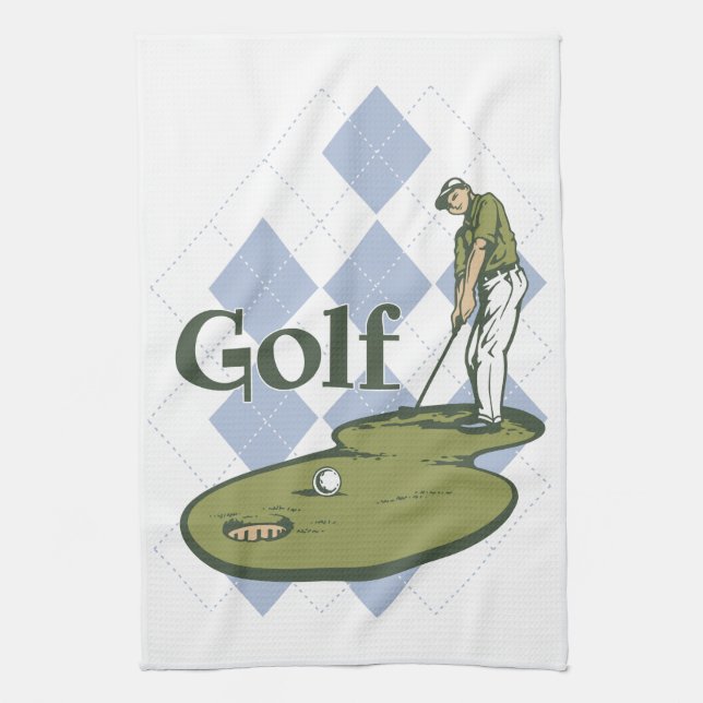 KlassikerGolf Kökshandduk (Vertikal)