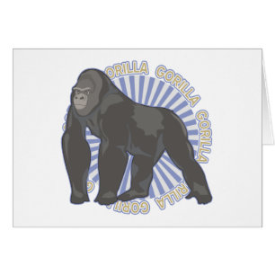 Klassikergorilla Hälsningskort
