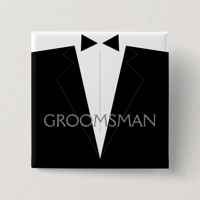 KlassikerGroomsmanväderkorn Knapp (Framsida)