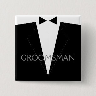 KlassikerGroomsmanväderkorn Knapp