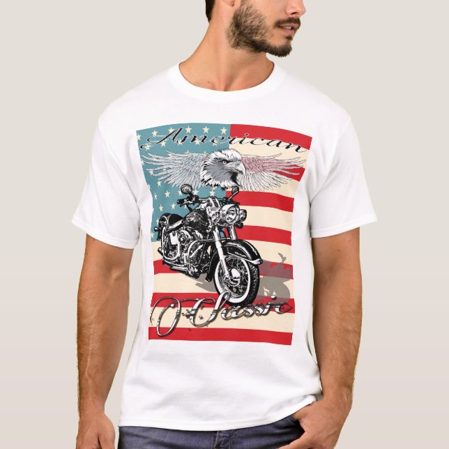 KlassikerHarley Hog Tee Shirt (Framsida)
