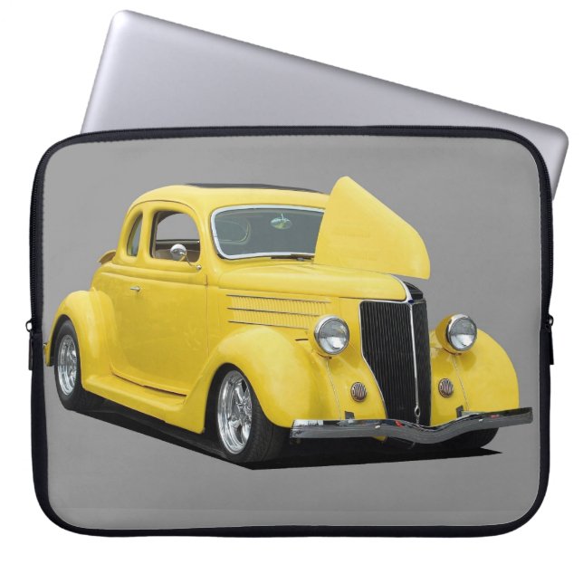 Klassikerhot rodbil laptop sleeve (Framsidan)
