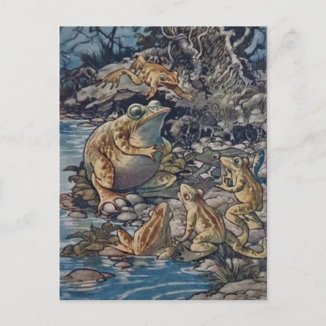 Klassikerillustrationvykort Vykort (Framsida)