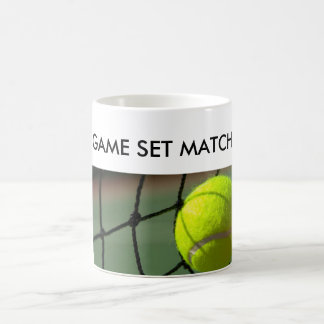Klassikerkaffe koppar för tennisälskare