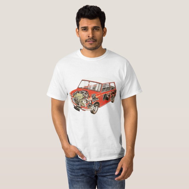 KlassikerkortkortT-tröja T Shirt (Hel framsida)