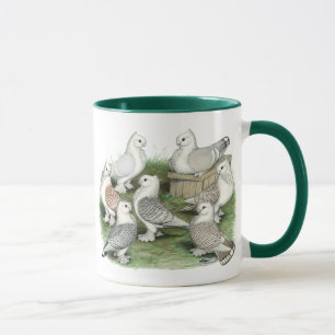 Klassikerkråsduvor Mugg