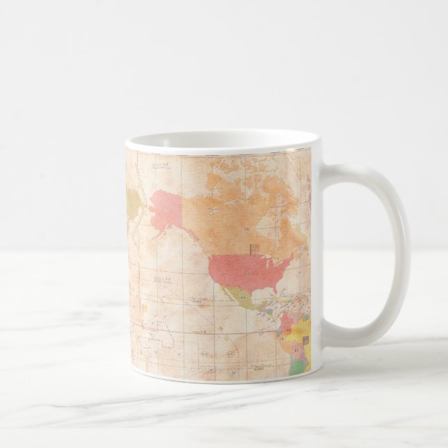 Klassikerland kodifierar kartamuggen kaffemugg (Höger)