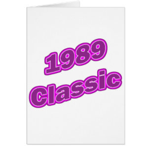 Klassikerlilor 1989 hälsningskort