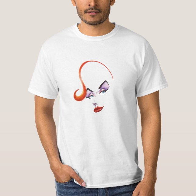 KlassikerLypsinka T-tröja! Tee (Framsida)