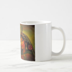 KLASSIKERMÅLNING FÖR RADHA KRISHNA KAFFEMUGG