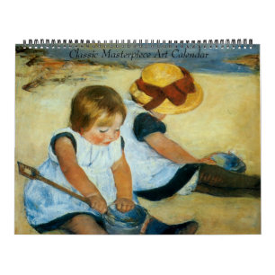 Klassikermästerverkkonstverk Kalender