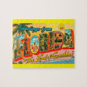 KlassikerMitt--århundrade Florida turism Pussel