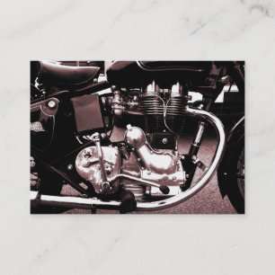 KlassikerMotorbikemotor, mini- fotokort Visitkort