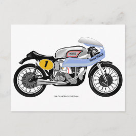 Klassikermotorcykelvykort Vykort