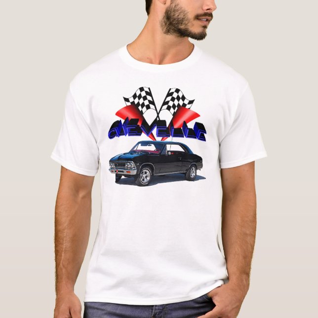 'Klassikermuskel för 67 Chevelle T-shirt (Framsida)