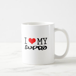 Klassikern "älskar jag min Supra" design Kaffemugg