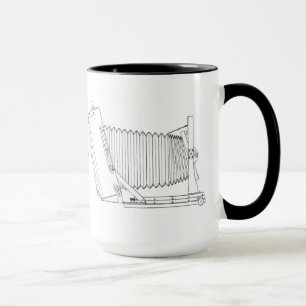 Klassikern beskådar kameramuggen mugg