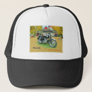 Klassikern Cruisin cyklar den Velocette hatten Keps